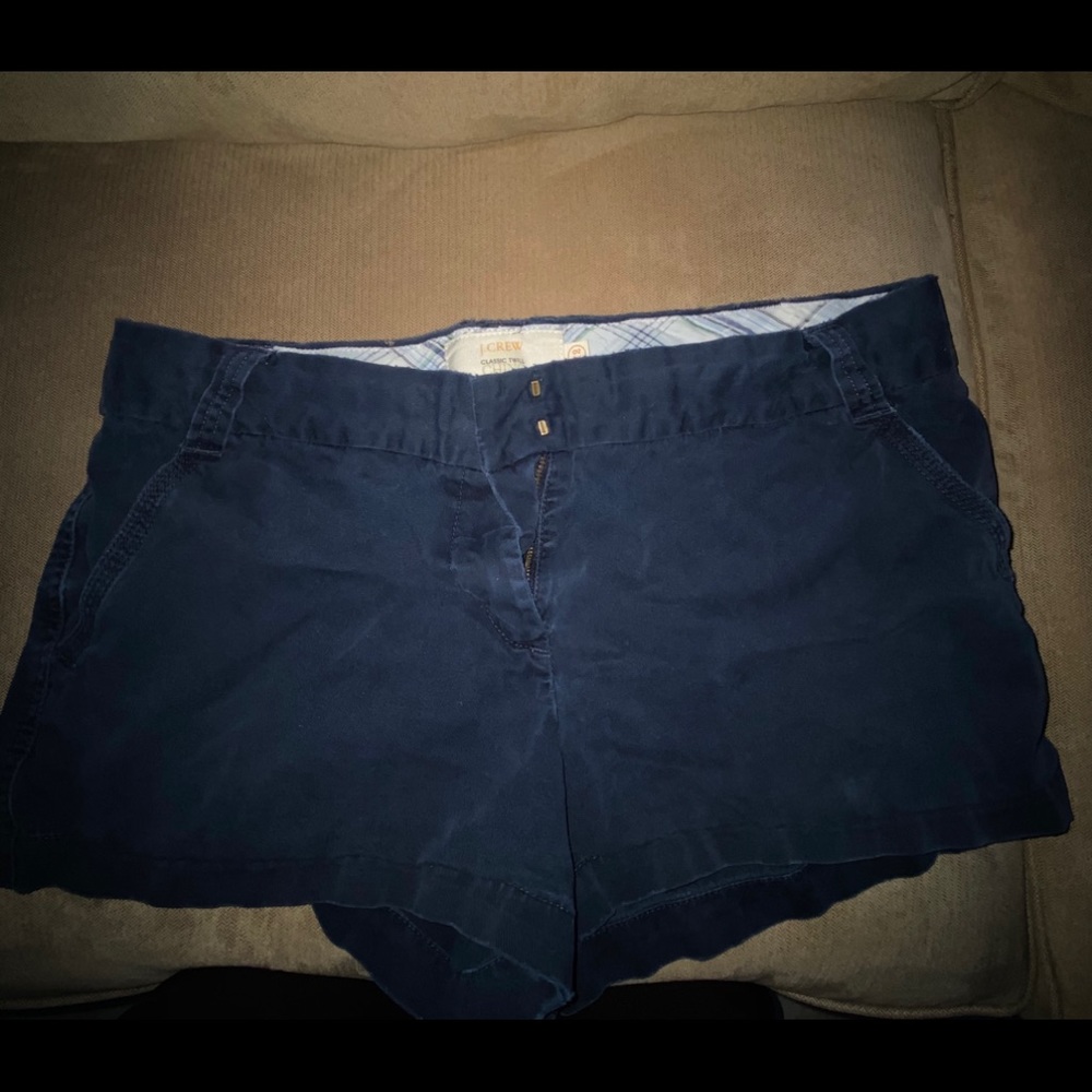 J CREW-CLASSIC TWILL SHORTS CHINO-CITY FIT-SIZE 12